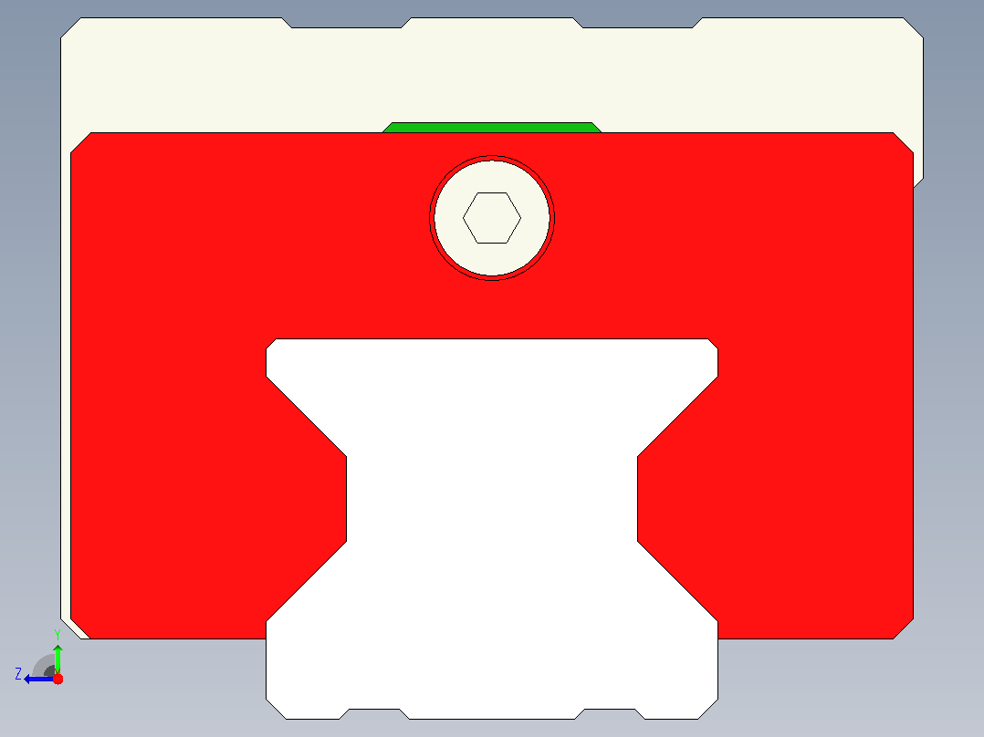 直线导轨RGH45CA1R450Z0H右视图