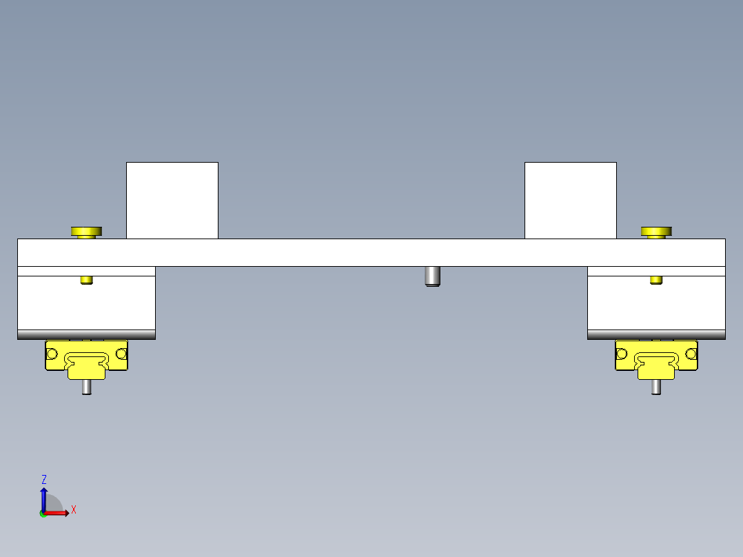 便宜的浮动机构前视图