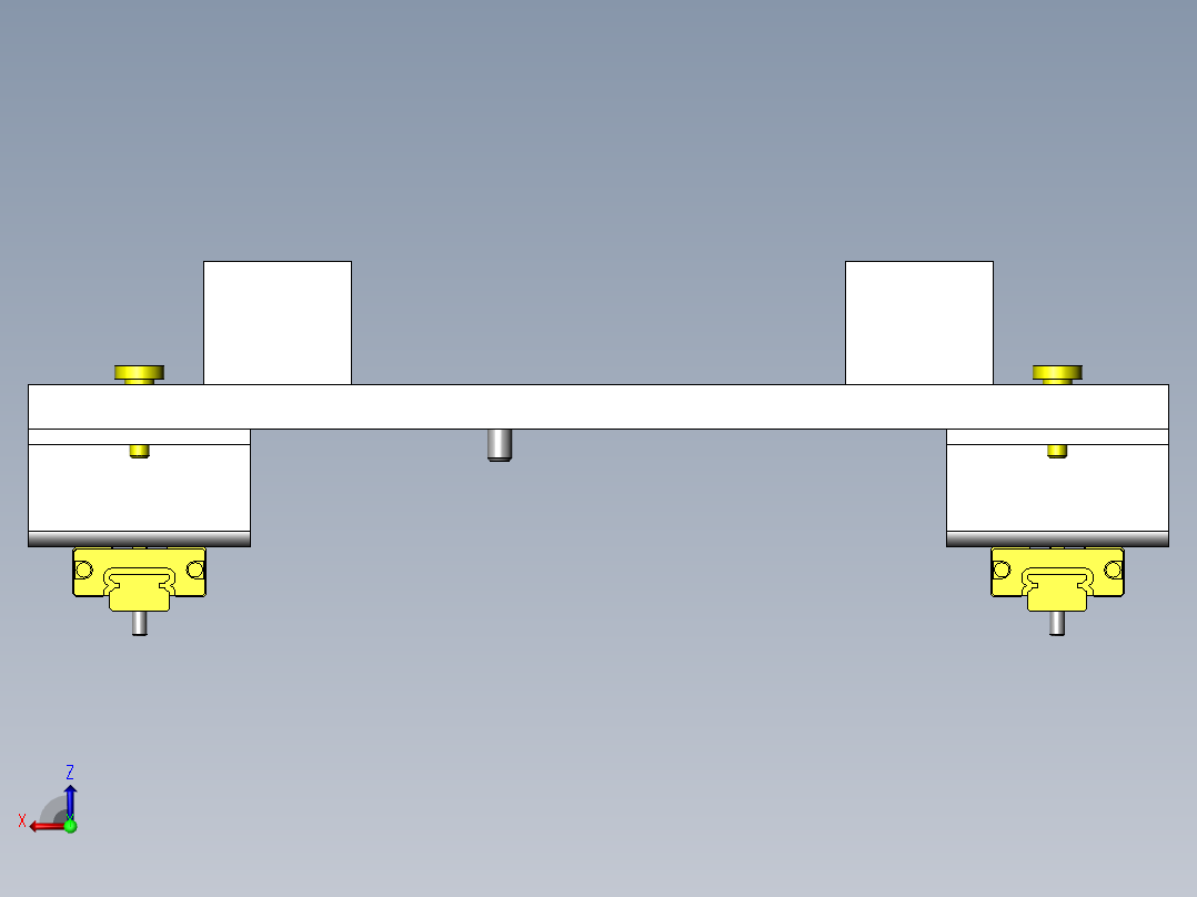 便宜的浮动机构后视图