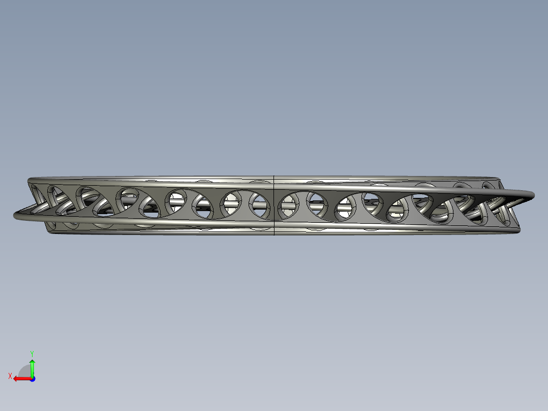 PROE 莫比乌斯环后视图