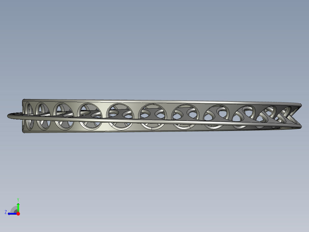 PROE 莫比乌斯环右视图