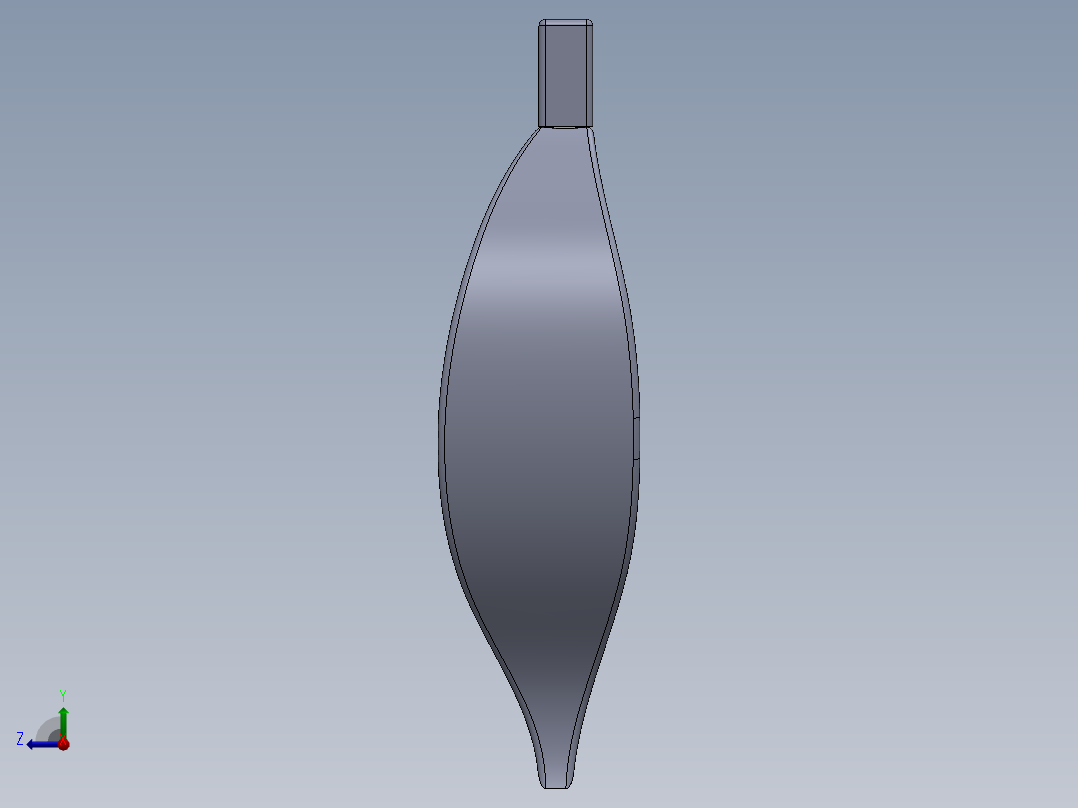 耳机缠绕器右视图