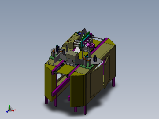 包装盒贴标机（国产）
