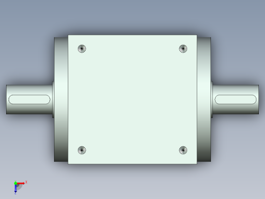 换向器PW140双轴 PGH115-L2 22-110-145-M8-8B.stp俯视缩略图