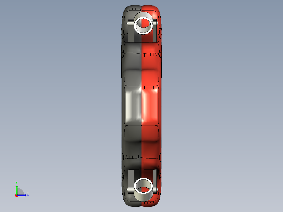 水下自主航行器--stp左视图