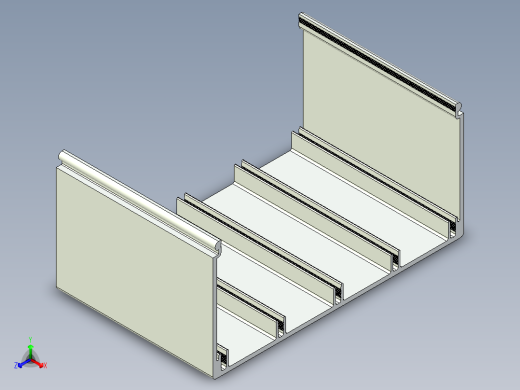 型材-KJN CABLE CONDUIT 80X160 KJN371040.STEP