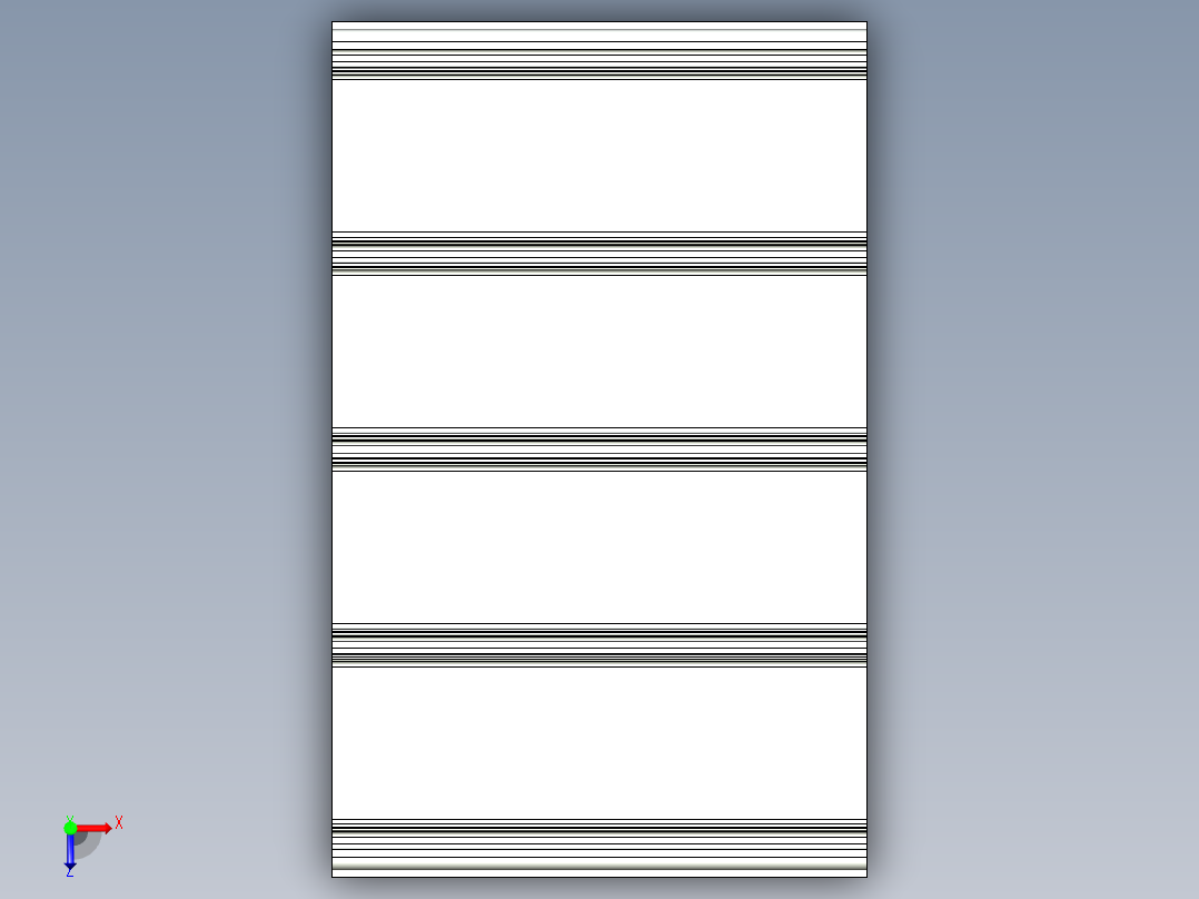 型材-KJN CABLE CONDUIT 80X160 KJN371040.STEP俯视图