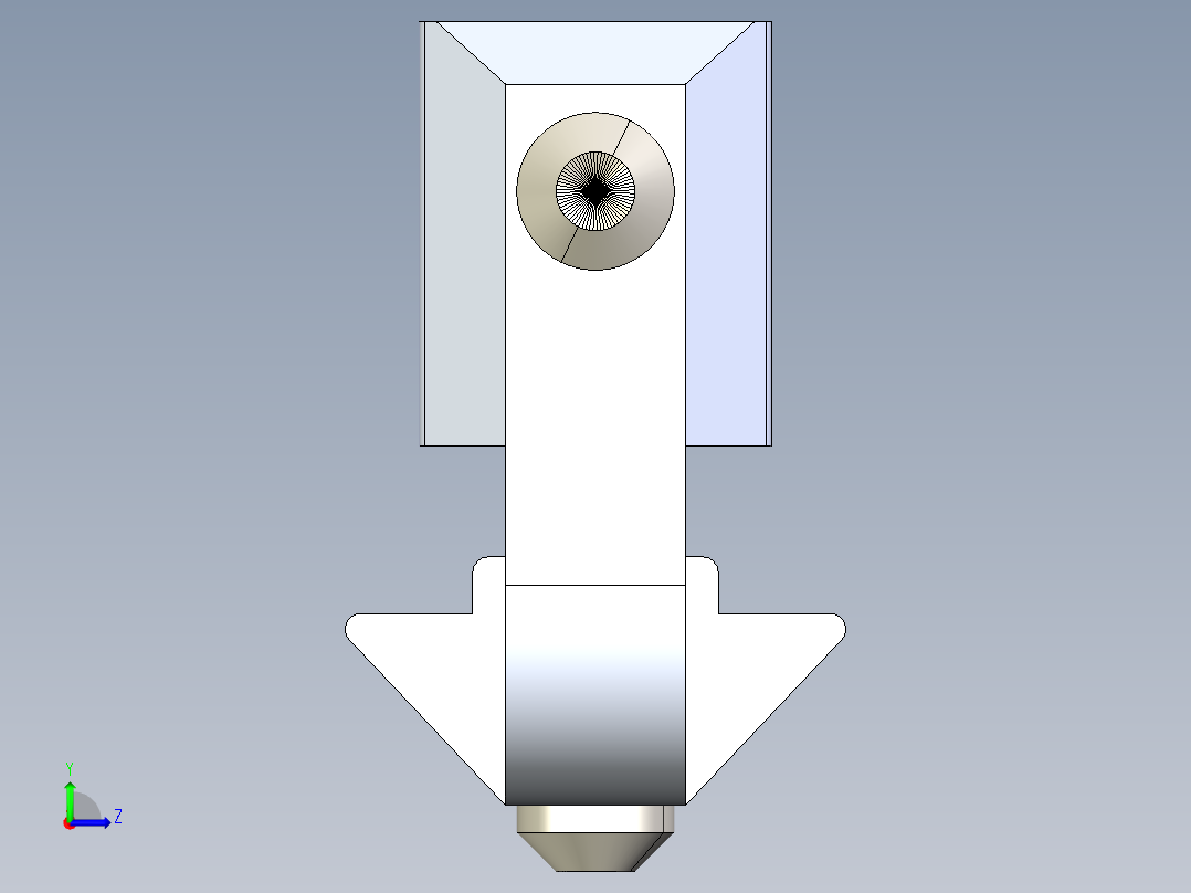 型材-BR 6-8 INNER BRACKET 3842535573左视图
