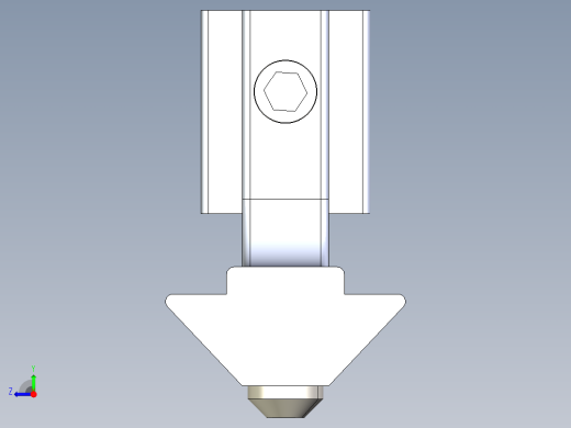 型材-BR 6-8 INNER BRACKET 3842535573右视缩略图