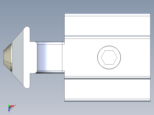 型材-BR 6-8 INNER BRACKET 3842535573俯视缩略图