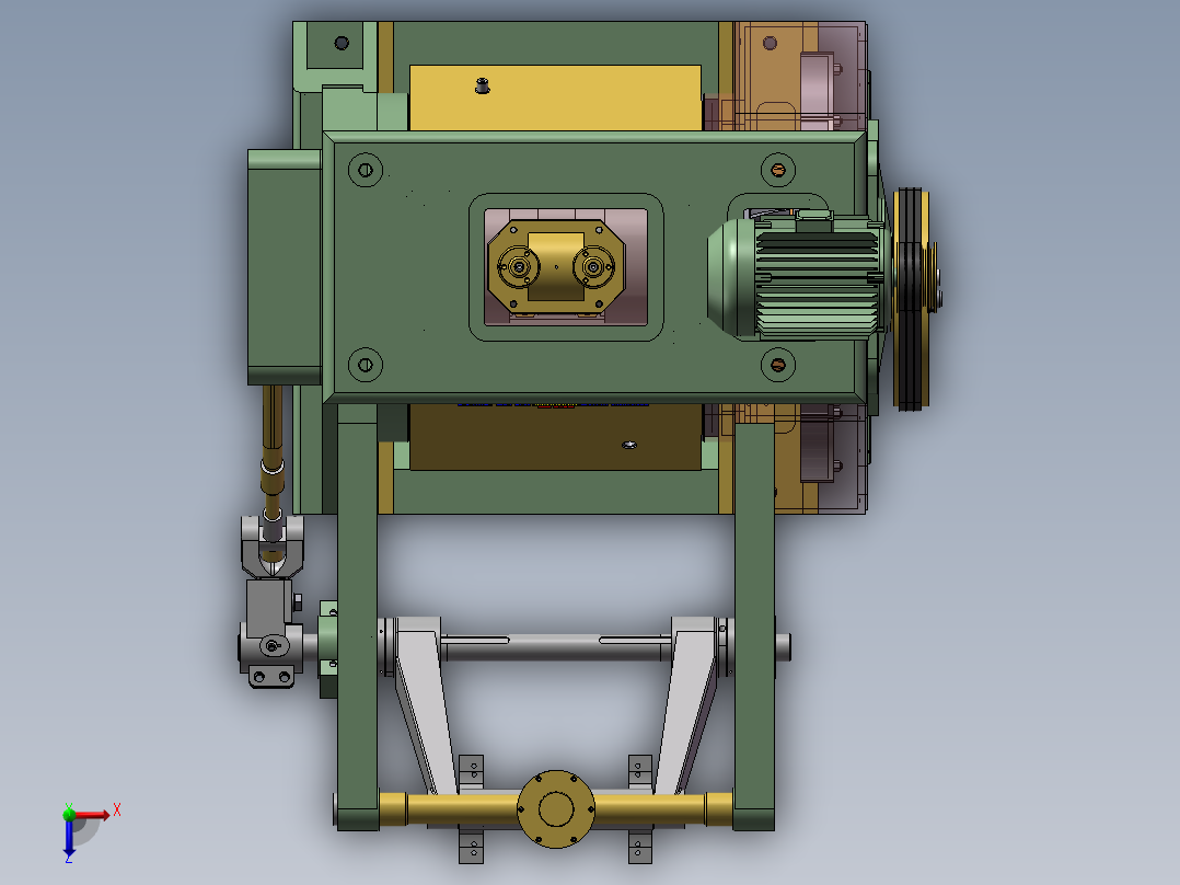 瓷砖制作机俯视图