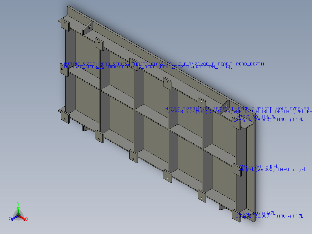 PT-5000x2000正等轴测图