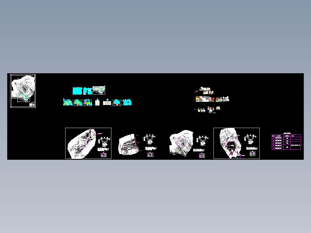 山区水土保持截流工程设计图