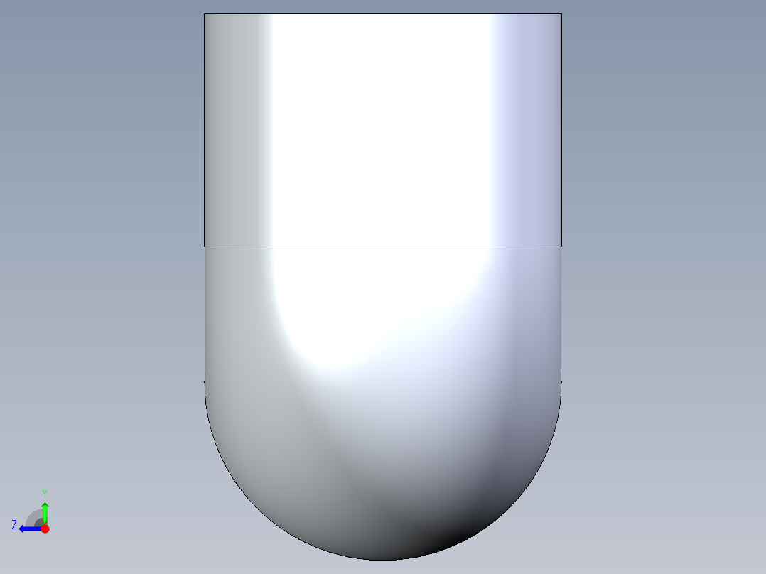 CPVC管件05-Sch80_90Elbow_SxS_9806-015 _1.5in右视图