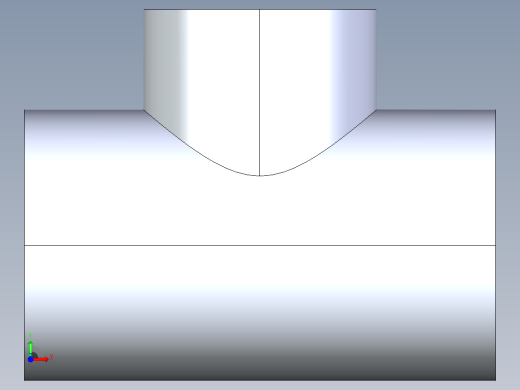 聚氯乙烯配件02-Sch80_ReducingTee_SxSxS_801-292_2.5in x 2in前视缩略图
