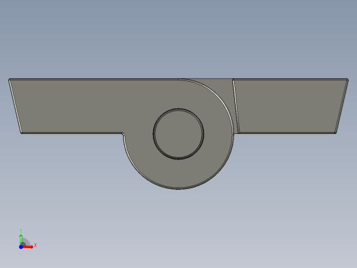 鋁合金蝶型鉸鏈(A)5570-3D多系列多零件图纸模型前视缩略图
