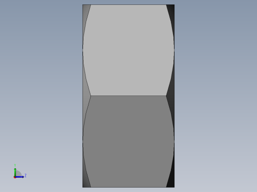 DIN 934 螺母-M14 Nut.SLDPRT左视缩略图
