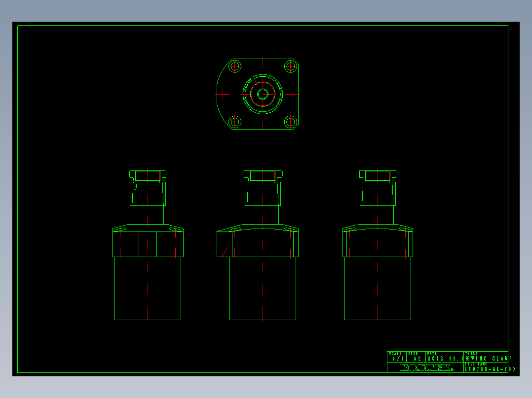 KOSMEKLT0750-GL-Y60多系列多零件图纸模型多系列多零件图纸模型