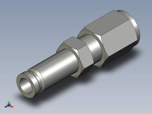 卡套式工业通用硬管接头6-4_trbu-s