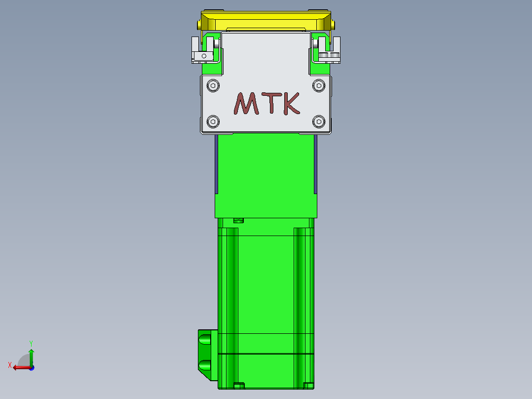 GTA内嵌同步带全封闭GTA8-MD-60步进后视图