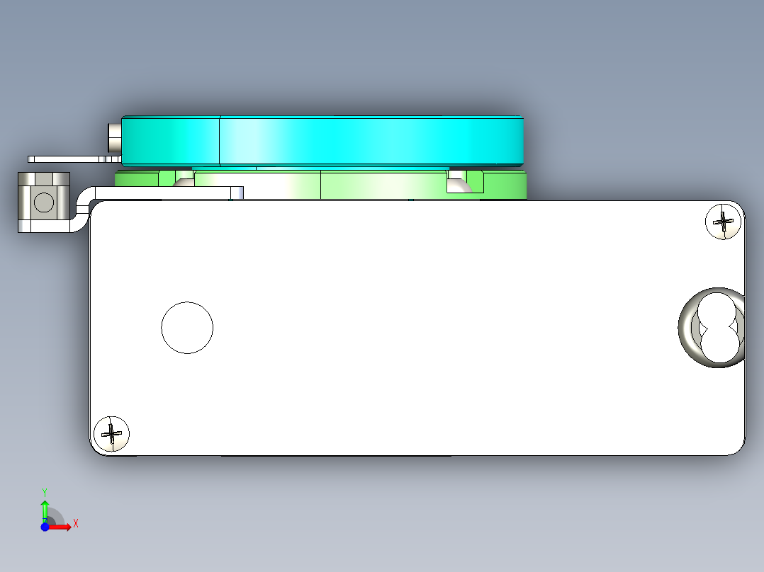 威洛博LNR电动转台LNR30-K-S-N前视图