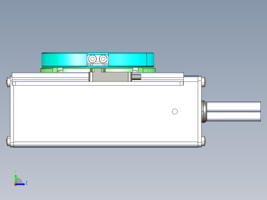 威洛博LNR电动转台LNR30-K-S-N左视缩略图