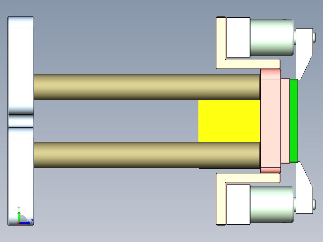 S1-CNC2-笔记本CNC工装夹具三维模型0114左视图