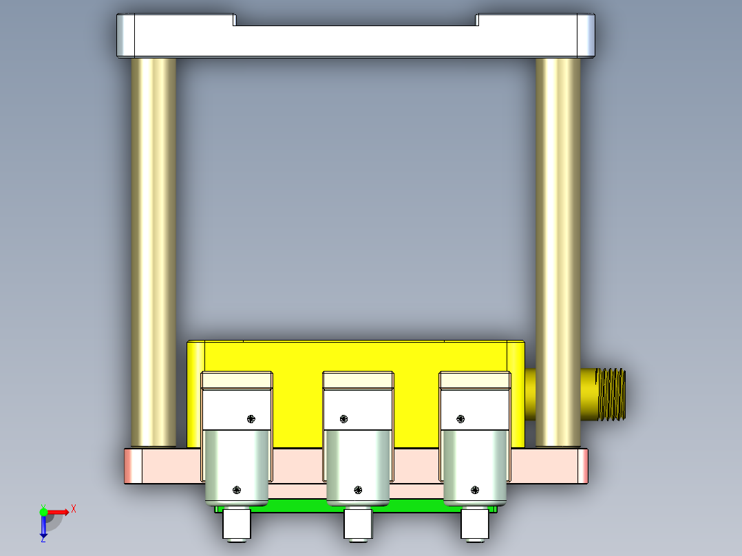 S1-CNC2-笔记本CNC工装夹具三维模型0114俯视图