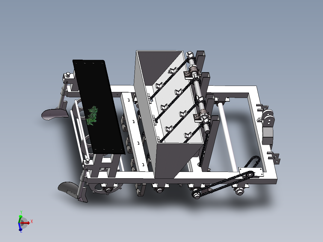 大蒜播种机耕地机sw22可编辑