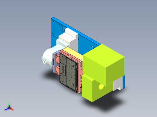 四轴电脑外壳铣侧孔治具