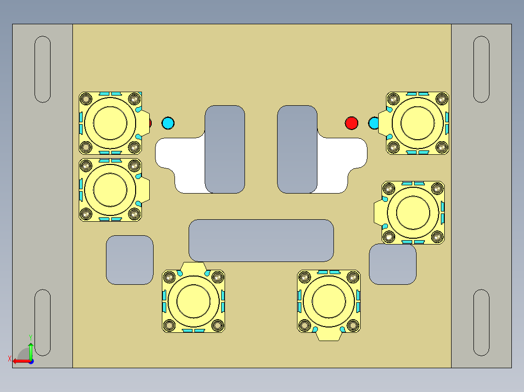 CX5400-C-笔记本CNC工装夹具三维模型CNC1铣外形C角-201201后视图