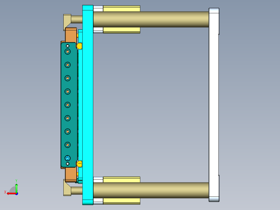 UX260 HINGE CAP L  CNC2-20200306后视图