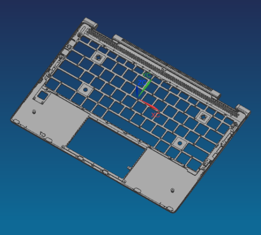 电脑外壳铣指纹孔落料+TP框治具缩略图