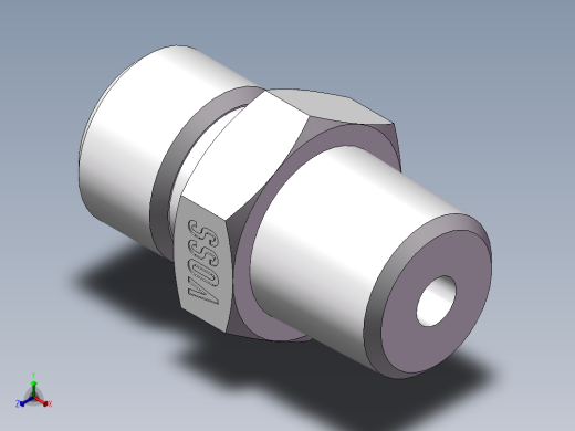 英制锥管螺纹直接头、1DT-14-04SP