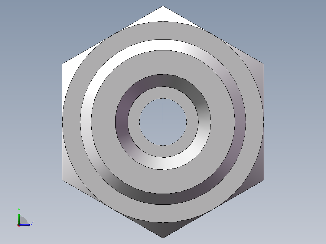 英制锥管螺纹直接头、1DT-14-04SP左视图