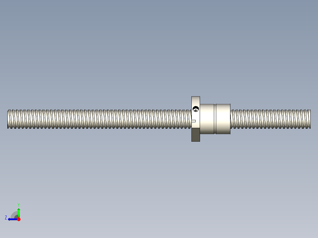SFI滚珠丝杆右视图