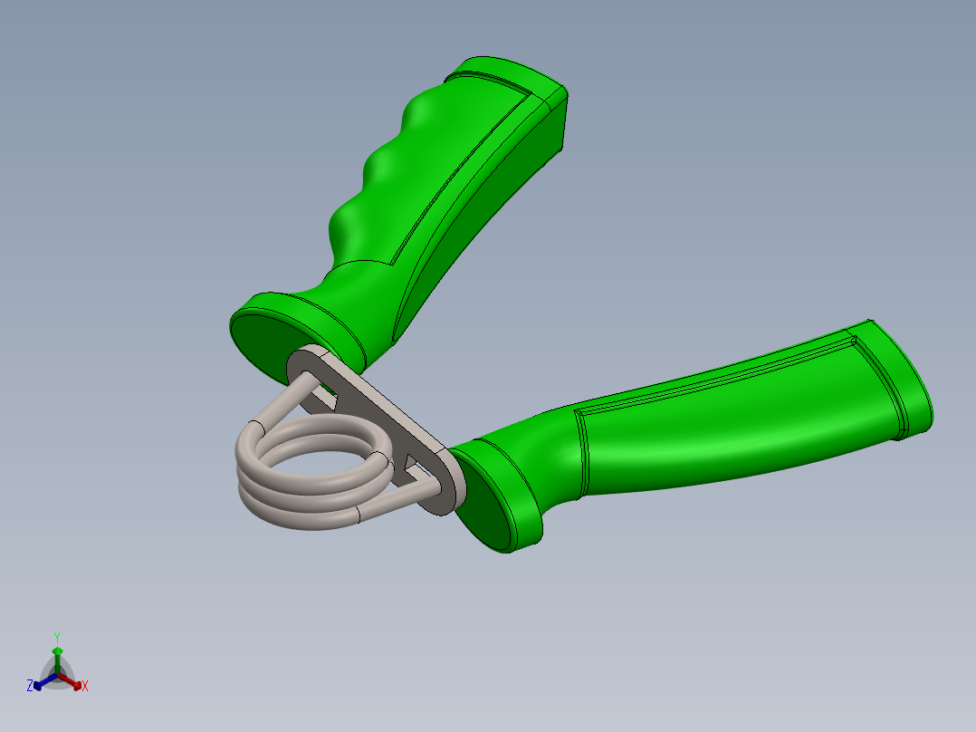 健身器材(56)正等轴测图