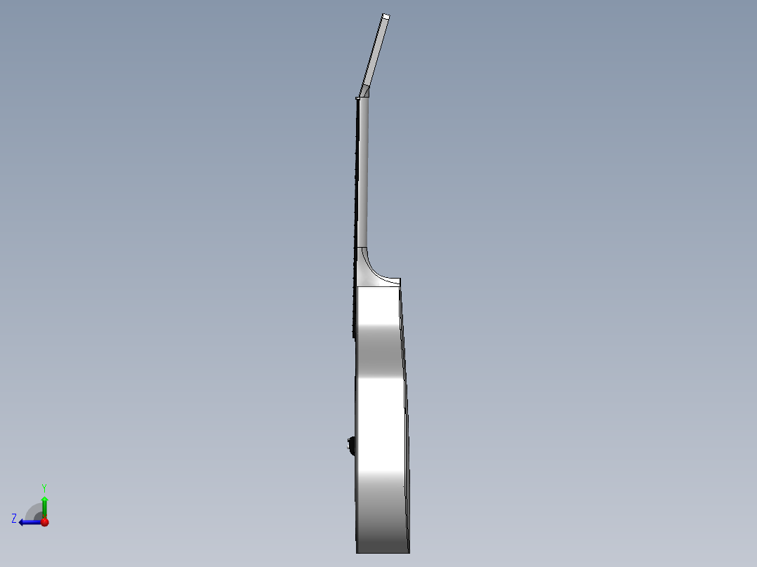 吉他(104)左视图