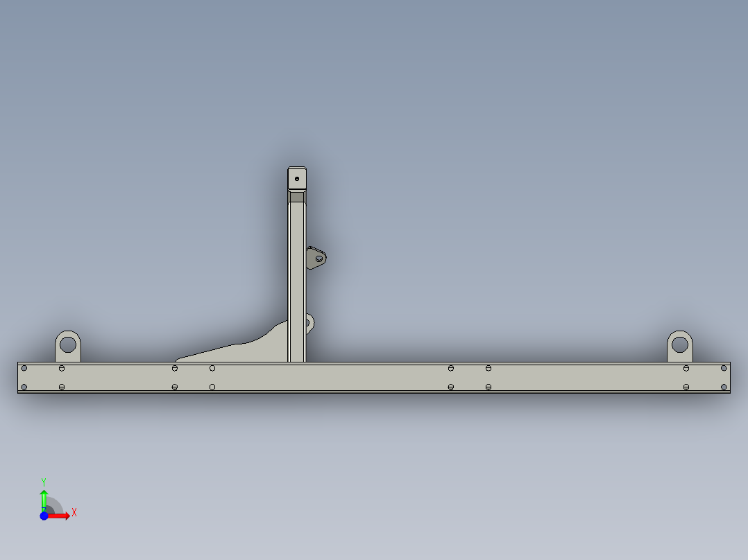 B2004296-小径耕耘机前视图