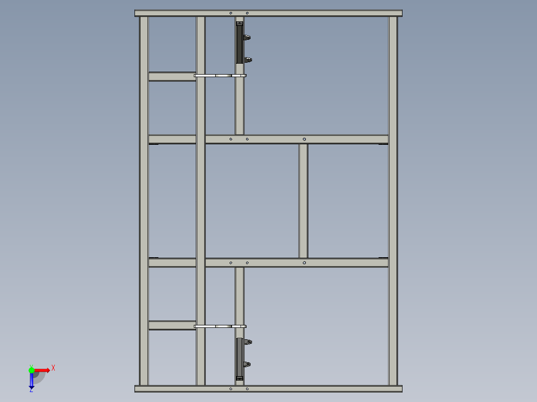 B2004296-小径耕耘机俯视图