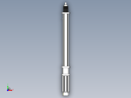 170953-1-65-S500直连式电动缸前视缩略图