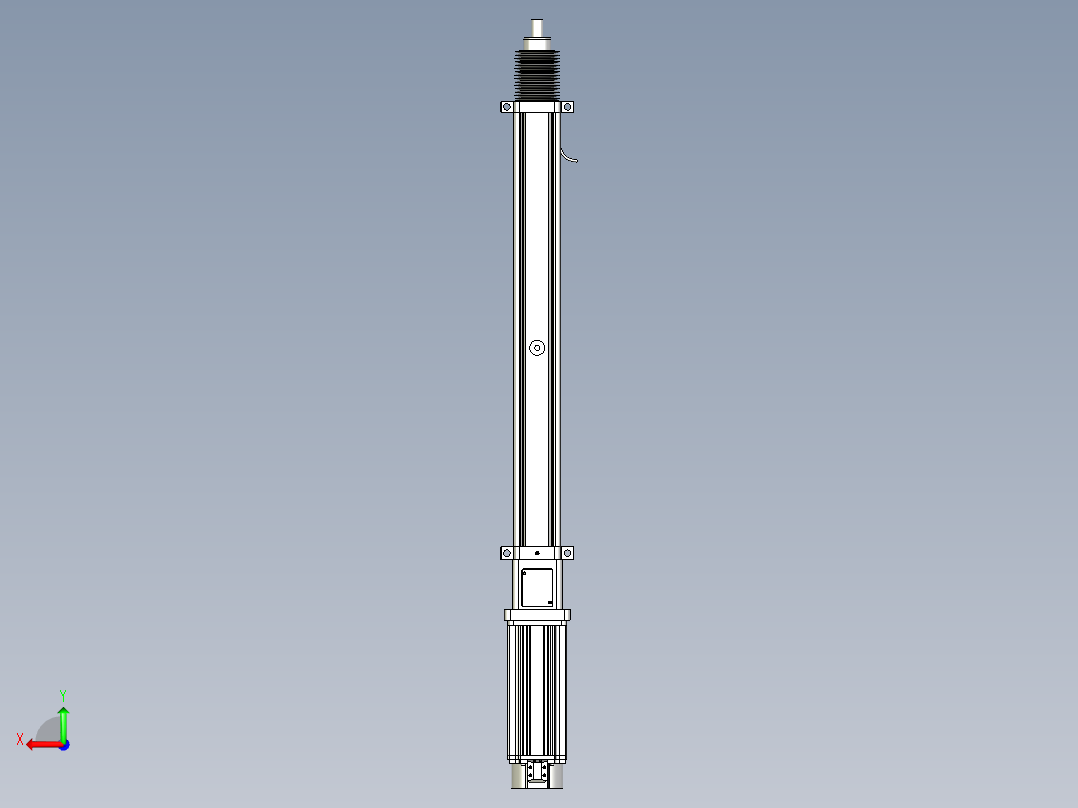 170953-1-65-S500直连式电动缸后视图