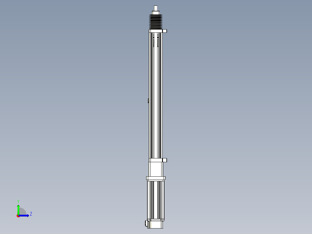 170953-1-65-S500直连式电动缸左视图