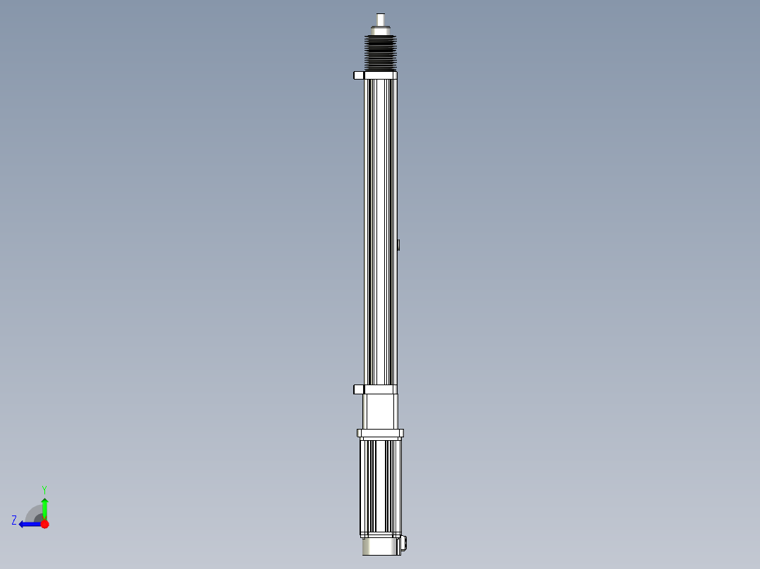 170953-1-65-S500直连式电动缸右视图
