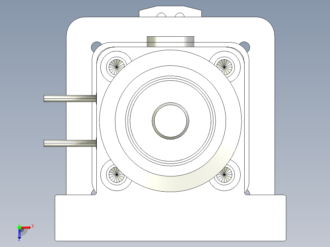 170953-1-65-S500直连式电动缸俯视图
