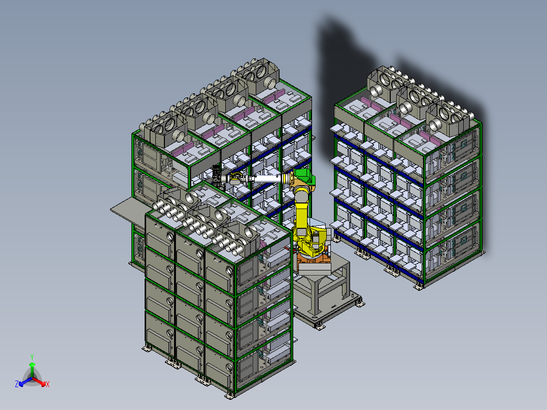主板老化测试机自动抓取