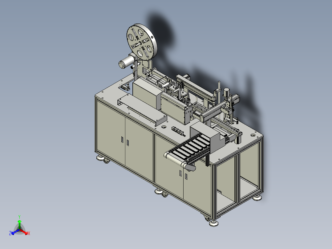 线材定长裁切检测设备