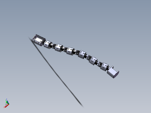 水下仿生机器蛇机器人 1183613