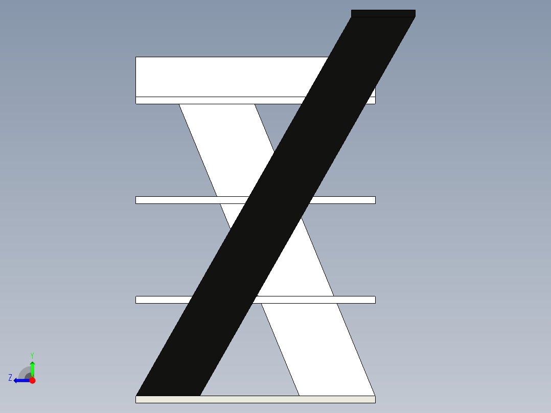 居家办公学习桌-14右视图