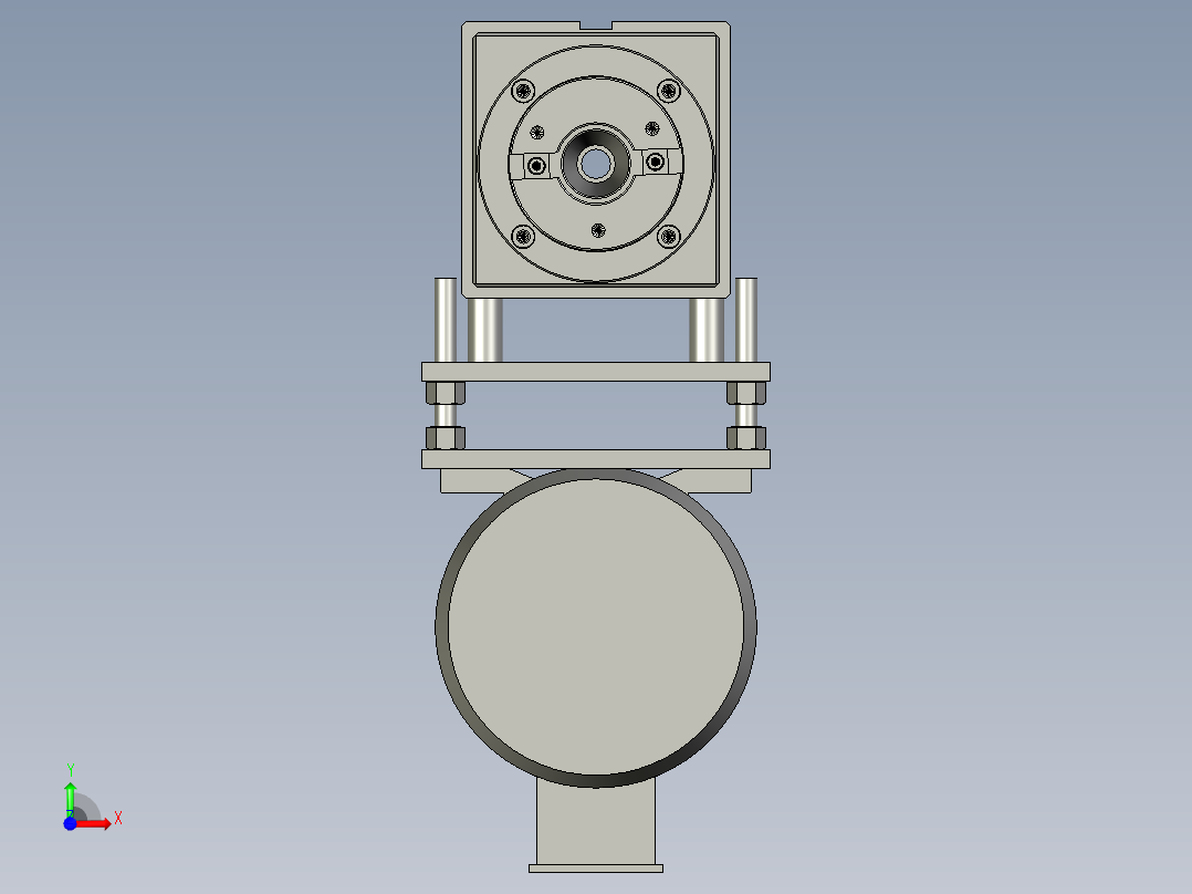 SA60-YB-NT40配马达外前视图